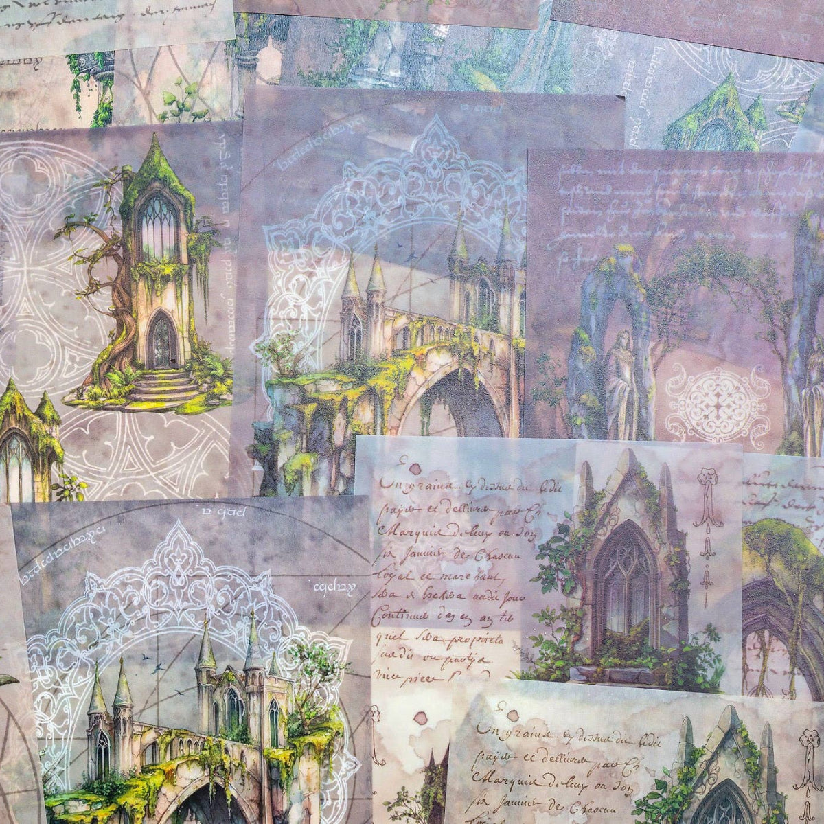 {coming soon!} Elven Stickers & Vellum Set