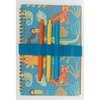 Green Elastic Pen Holder for Notebooks