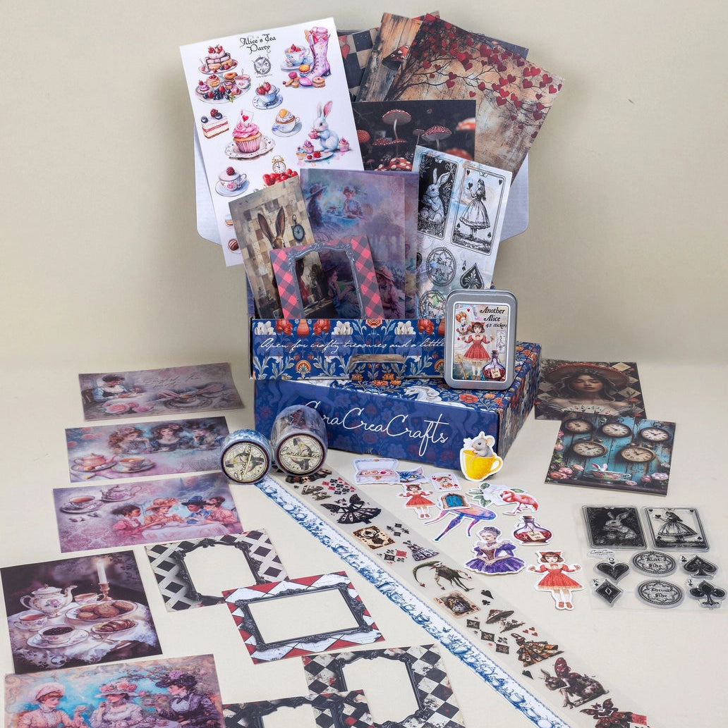 Alice Stationery & Craft Box