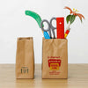 Porcelain Brown Bag Pen Holder