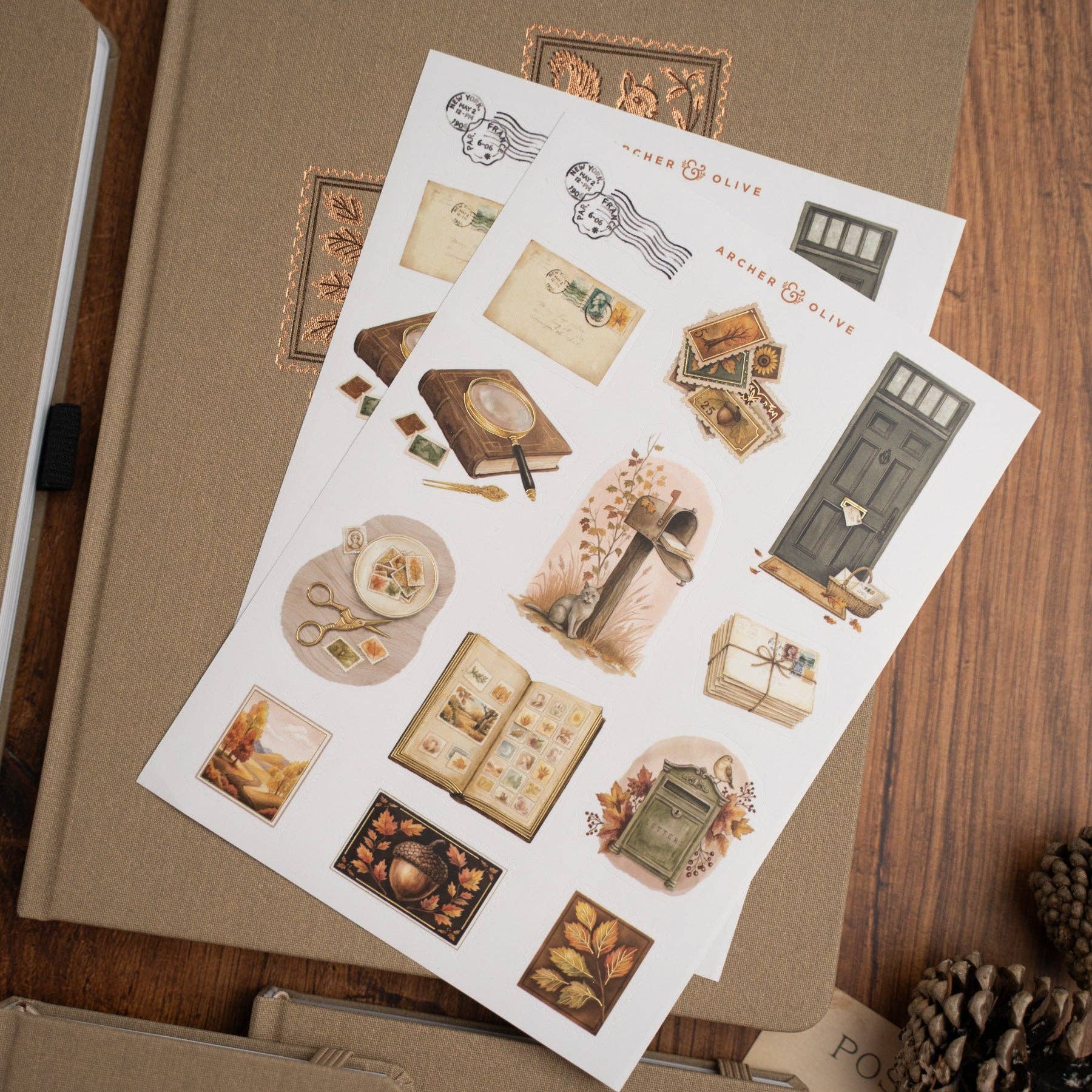 {coming soon!} Stamp Collector Sticker Set