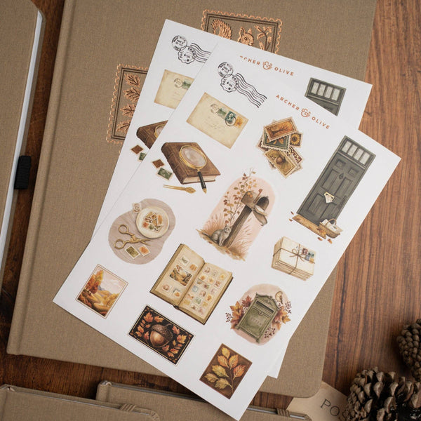 {coming soon!} Stamp Collector Sticker Set