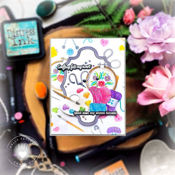 Crafty Friends Sentiments Stamp + Die Set {Bundle Deal: 10% off!}