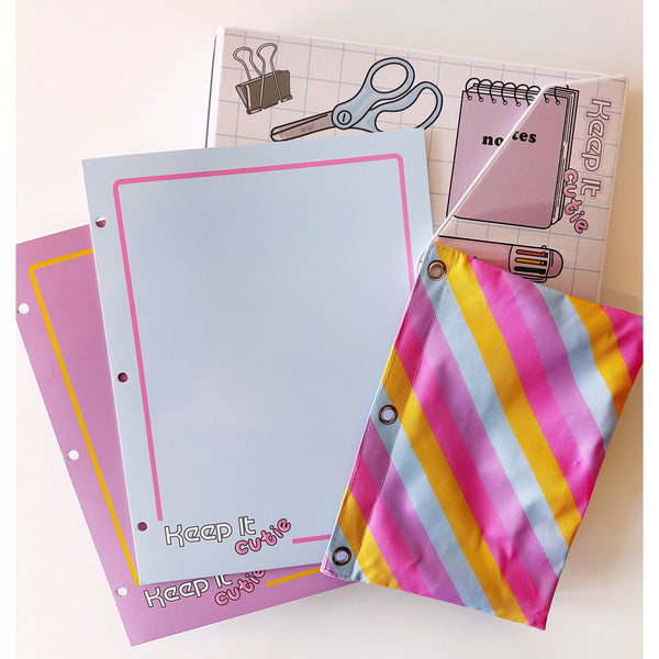 Office Supplies Keep It Cutie Binder