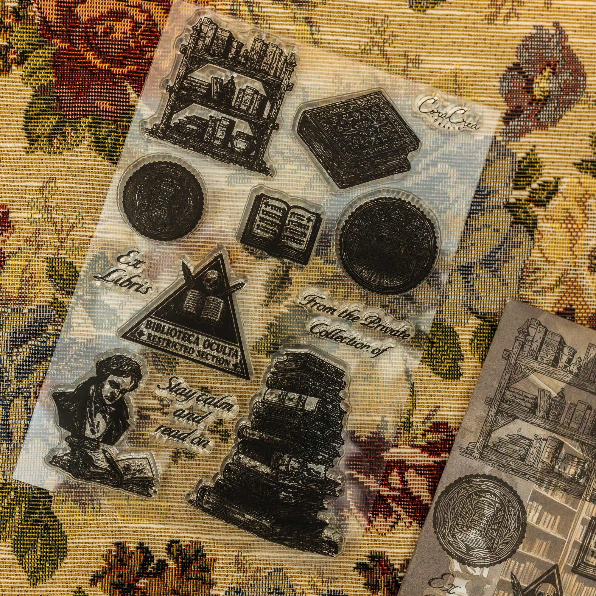 {coming soon!} Library Clear Stamps