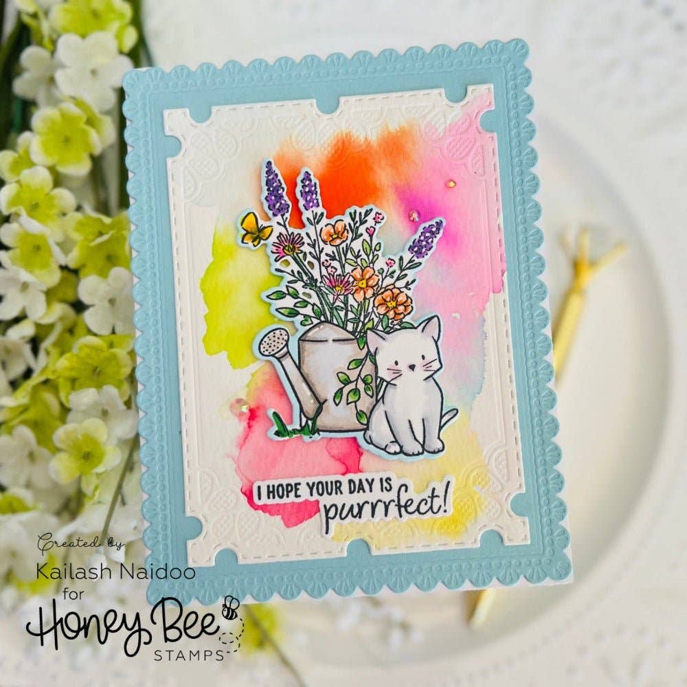 Meow & Furever 6x8 Clear Stamp Set
