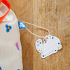 Floral Calico Drawstring Pouch Bag