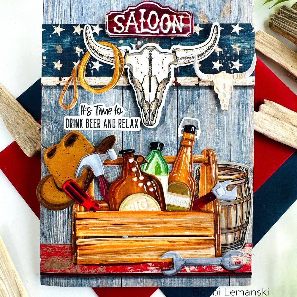 Tool Box Add-On Lovely Layers Die Set