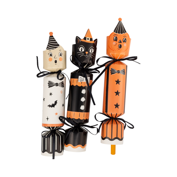 Vintage Halloween Characters Party Crackers