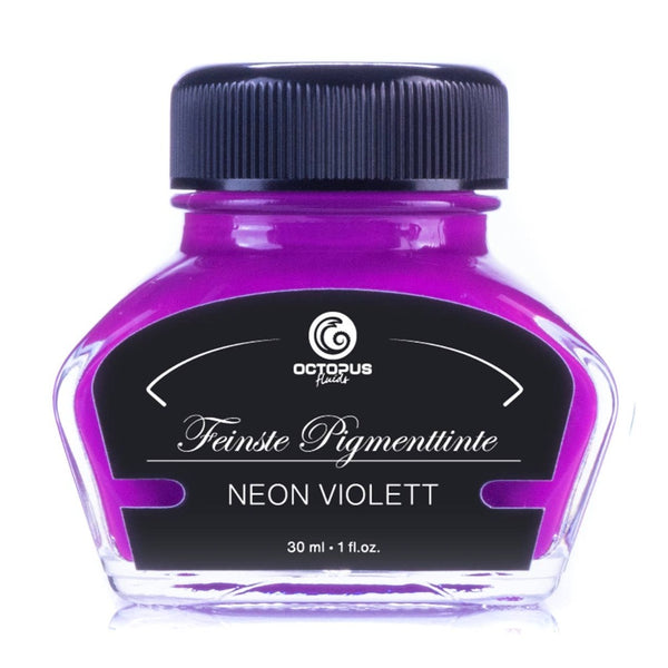 Neon Highlighter Purple Pigmented Fountain Pen Ink