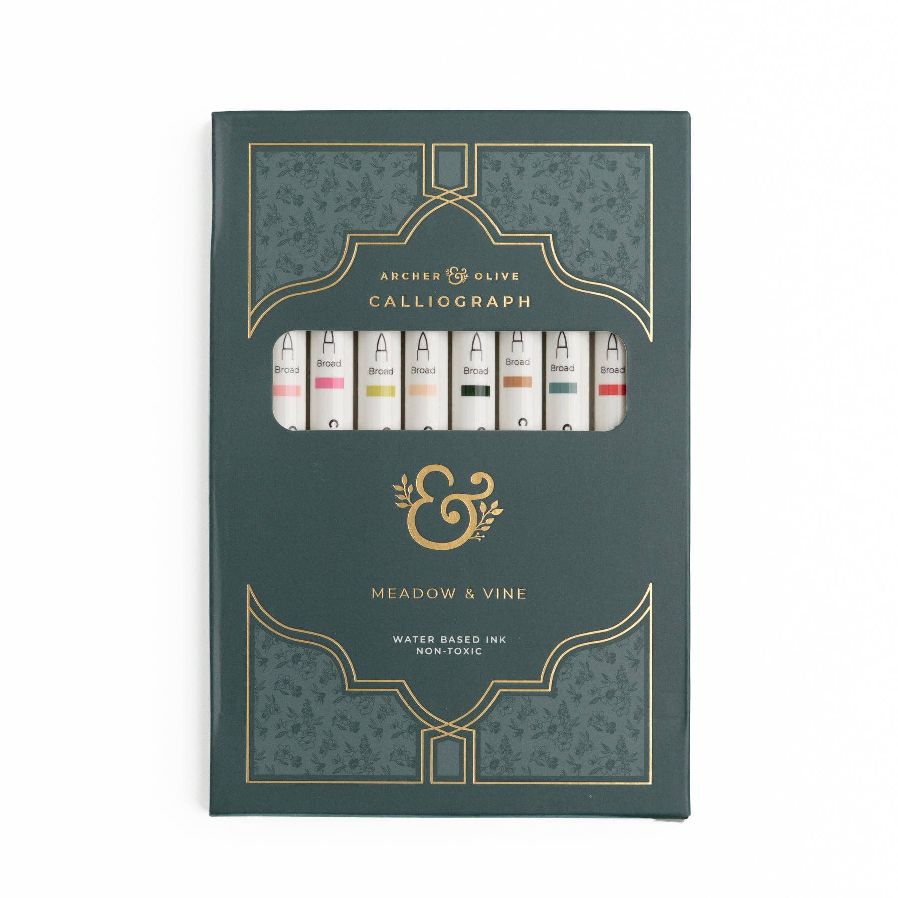 Meadow & Vine Set of 10 Calliograph Pens