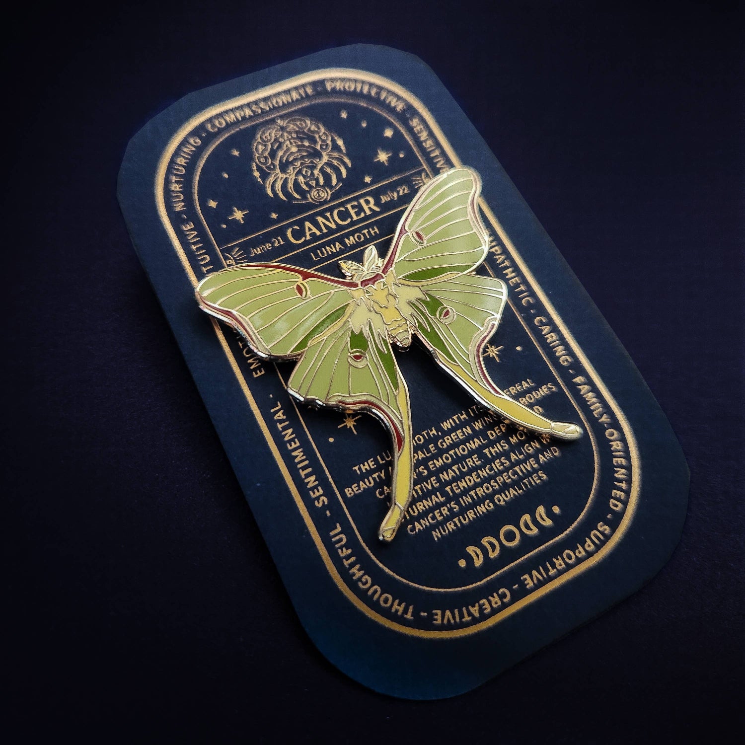 Zodiac Butterfly and Moth Enamel Pin Collection