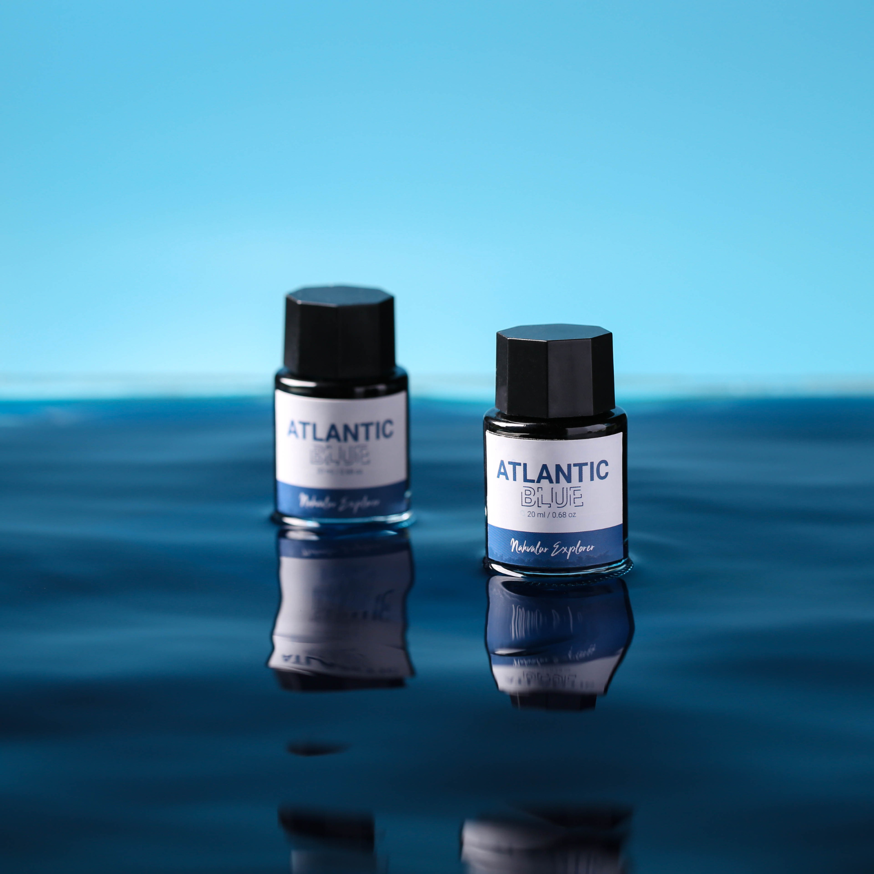Atlantic Blue Nahvalur Explorer Fountain Pen Ink