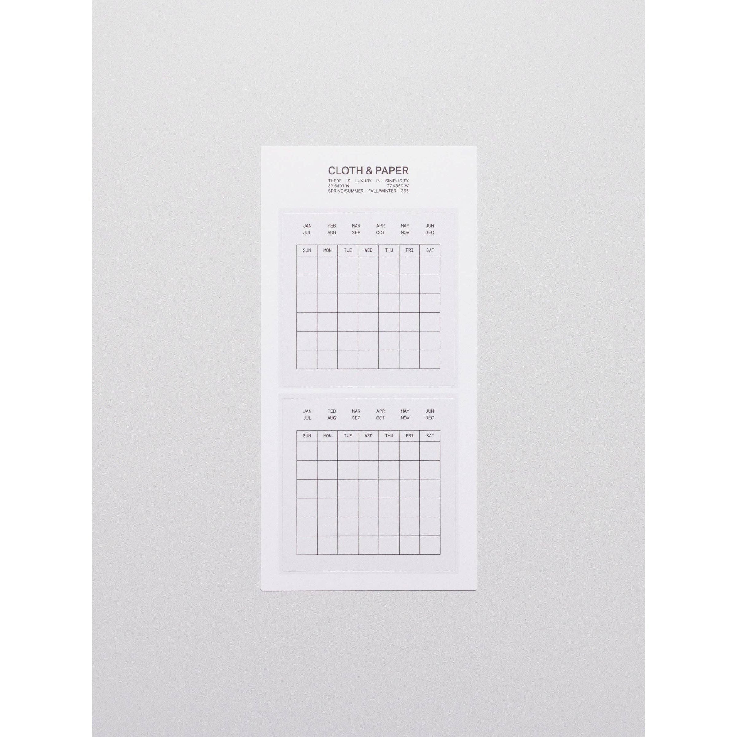 {coming soon!} Calendar Label Planner Stickers