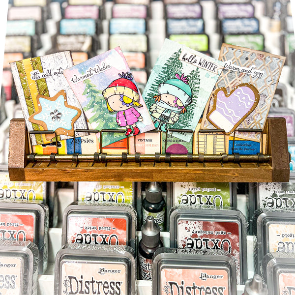 {past event} 01/18: Winter ATCs w/ Diane