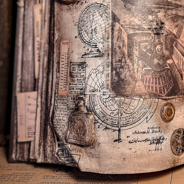 {past event} 06/22: Mixed Media Book Class