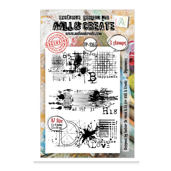 Dynamics A7 Clear Stamp Set No. 1265