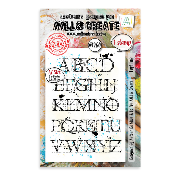 Lost Ink A7 Clear Stamp Set No. 1260