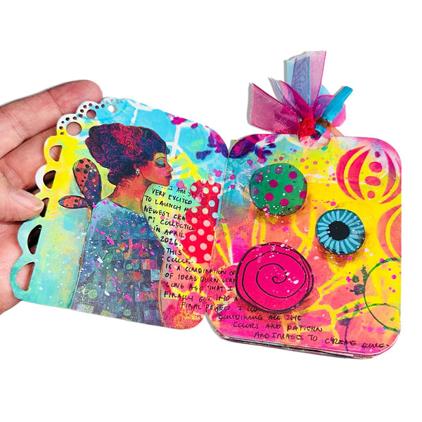 Golden Oldie Art by Marlene Paper Pad 70 Sheets