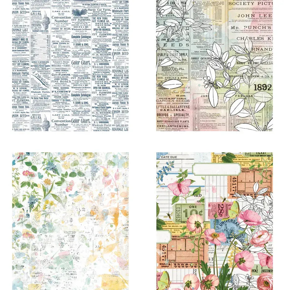 Field Notes 6x8 Decoupage Paper
