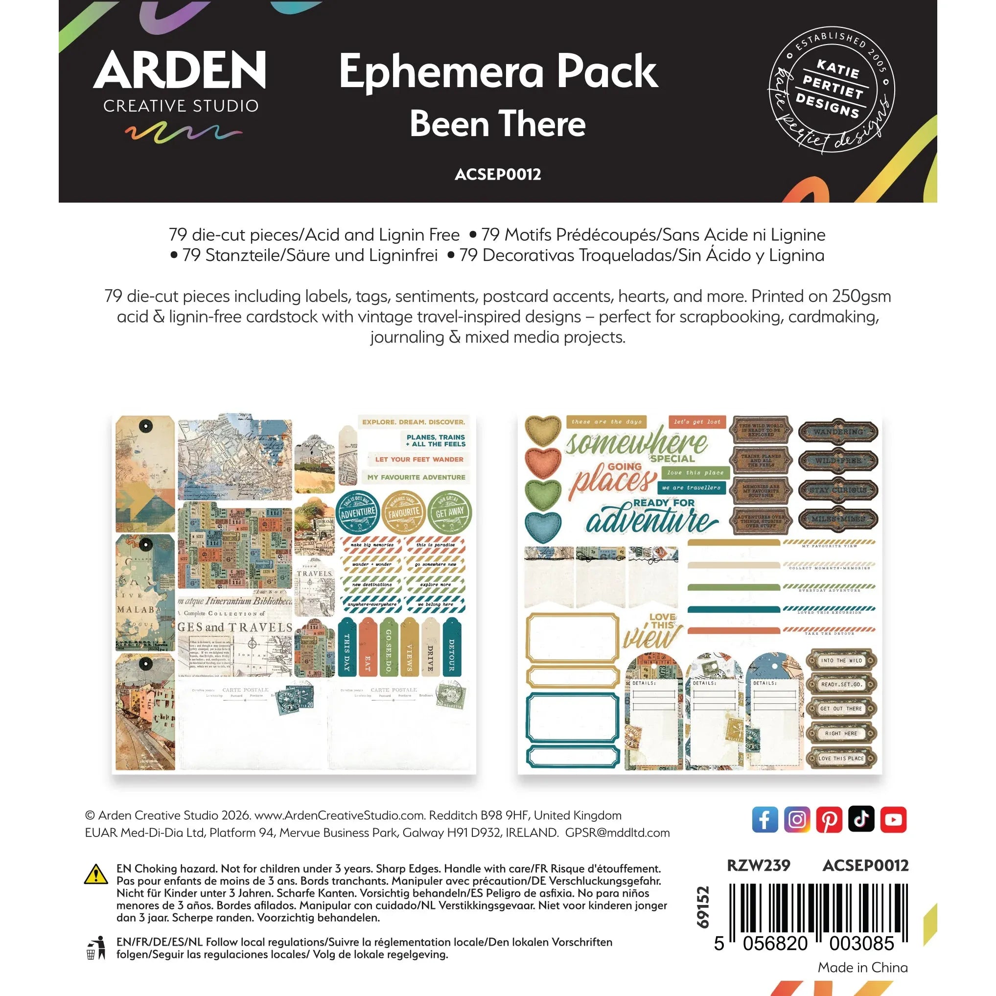 Been There Ephemera Pack