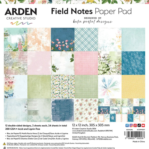 Field Notes 12x12 Paper Pad