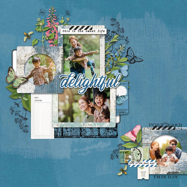 Everyday Notes 6x8 Clear Stamp Set | Maker Series