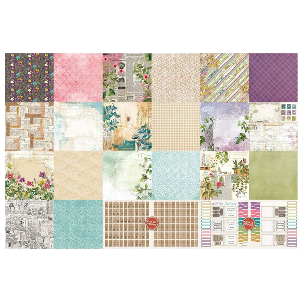 Garden Chronicles 12x12 Paper Pad