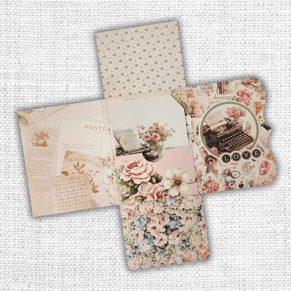 Afternoon in the Park 8.5x11 Mini Junk Journal Folio Kit