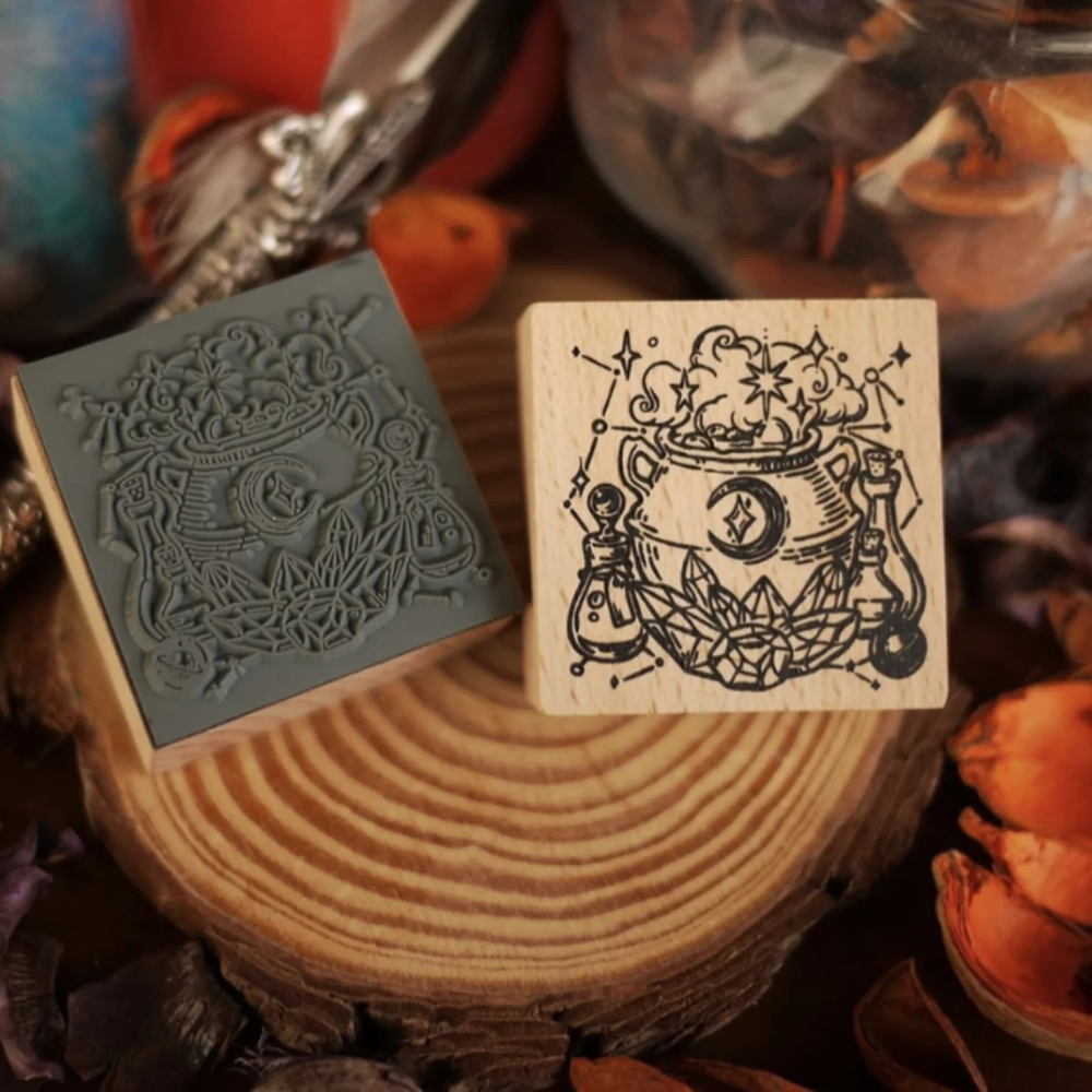 Log Elixir A Log of Elixir Ink Archiving Rubber Stamp