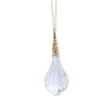 Clear Acrylic and Metal Filigree Drop Ornaments {multiple styles}