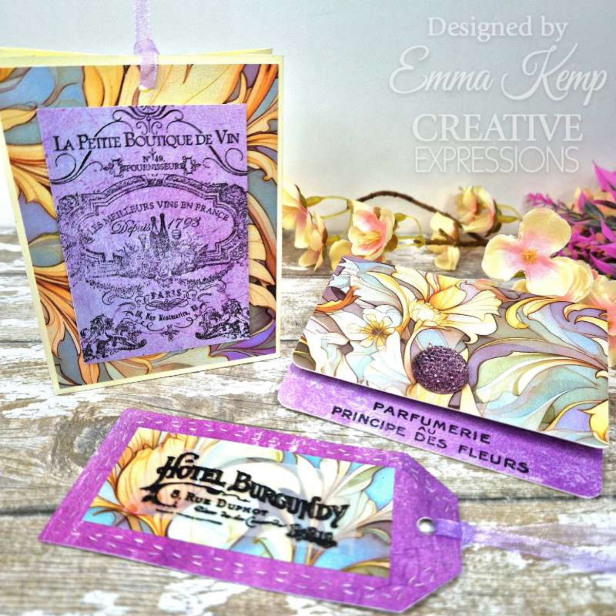 Ads 2 | 6x8 Clear Stamp Set {retired} | Taylor Made Journals