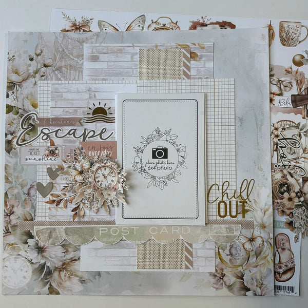 Bohemian Escape Cut-a-Part Sheet