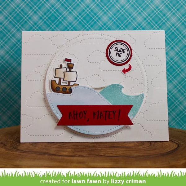 Push Here Clear Stamp Set