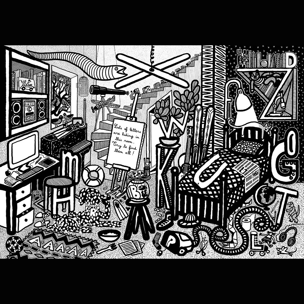 Alphadoodler: The Activity Book That Brings Letters to Life