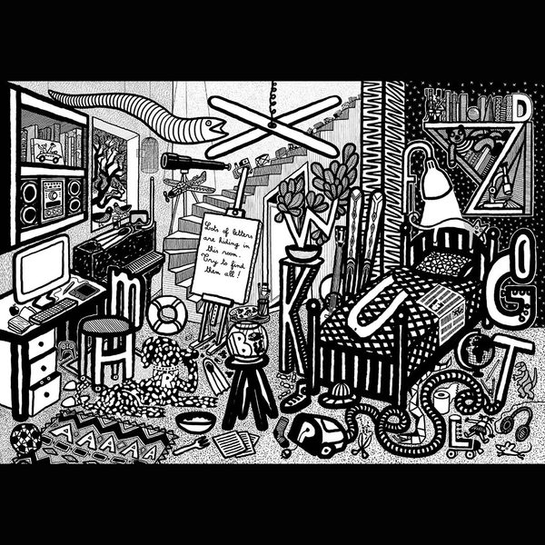 Alphadoodler: The Activity Book That Brings Letters to Life