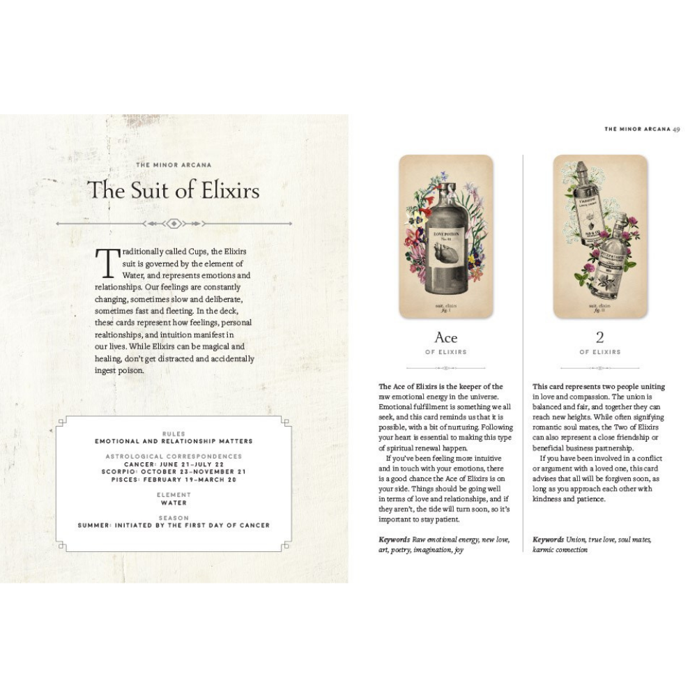 Antique Anatomy Tarot Kit