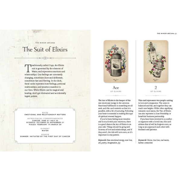 Antique Anatomy Tarot Kit