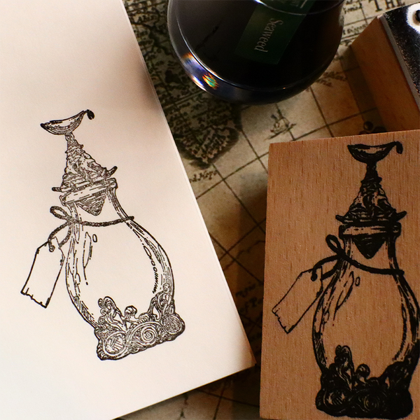 Ink Archiving Rubber Stamp