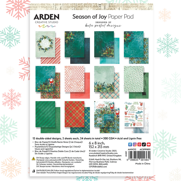Season of Joy 6x8 Paper Pad