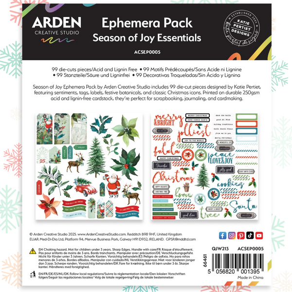 Season of Joy Essentials Ephemera Pack