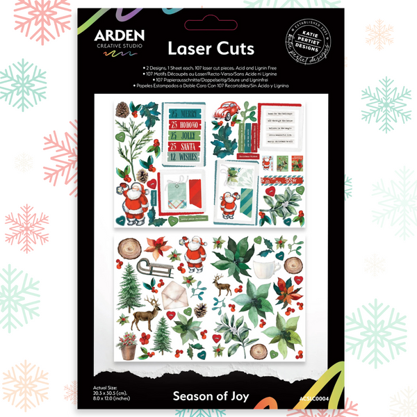 Season of Joy Laser Cuts