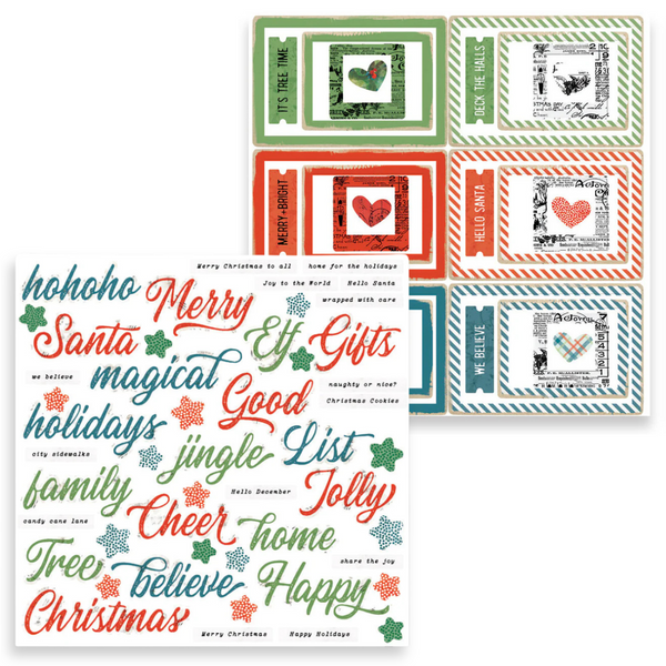 Season of Joy Page Makers Ephemera Pack
