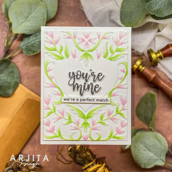 Loving Sentiment Strips Clear Stamp Set