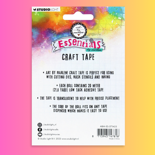 Essentials Craft Tape (in 3 widths) | Art by Marlene