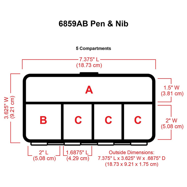 Pen & Nib ArtBin Case