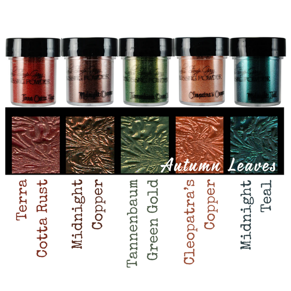 Autumn Leaves Embossing Powders