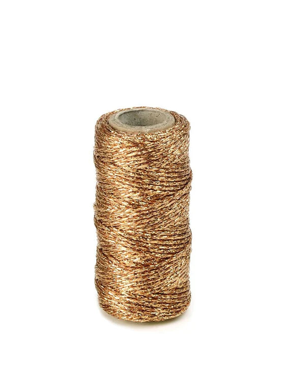 Flashy Copper Metallic Cord {sold in 3 yard lengths}