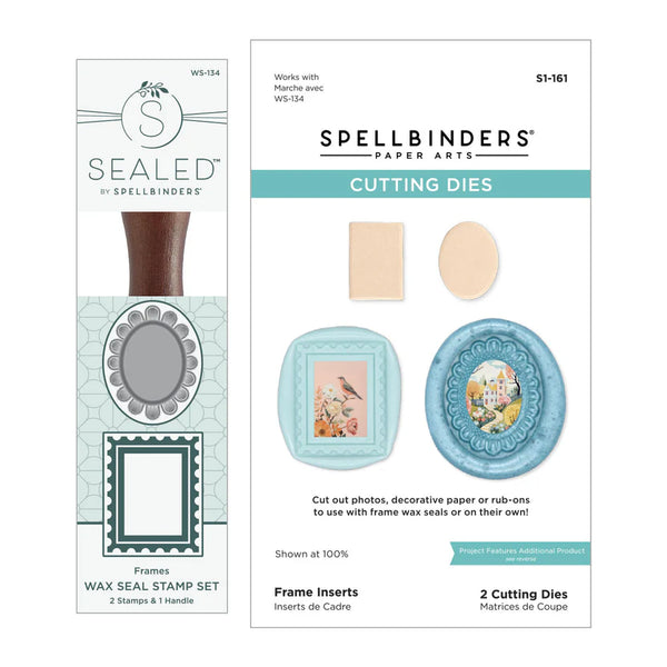 Frames Wax Seal Stamps & Dies Bundle | Holiday Magic