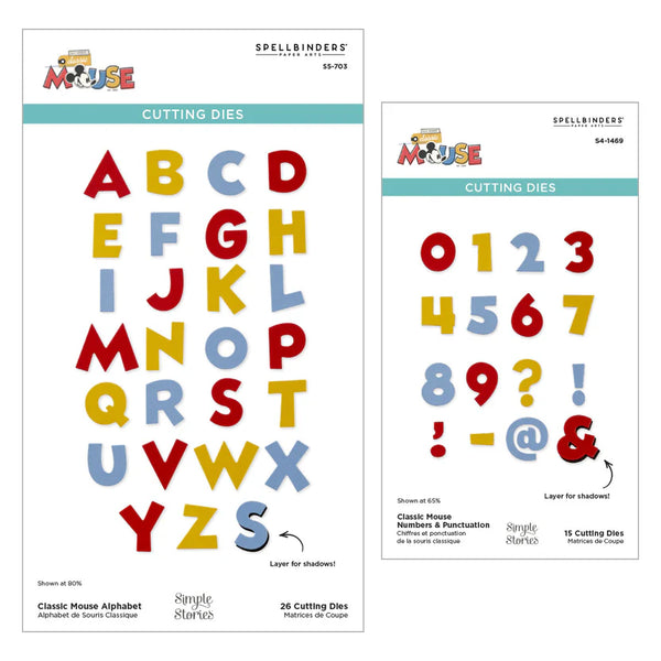 Say Cheese Alphabet + Numbers Bundle | Classic Mouse